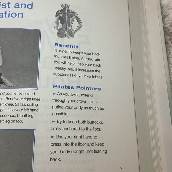Pilates Hardback Exercise Fitness Workout Plan Book! EUC! Body Makeover! Health! - Picture 11 of 11